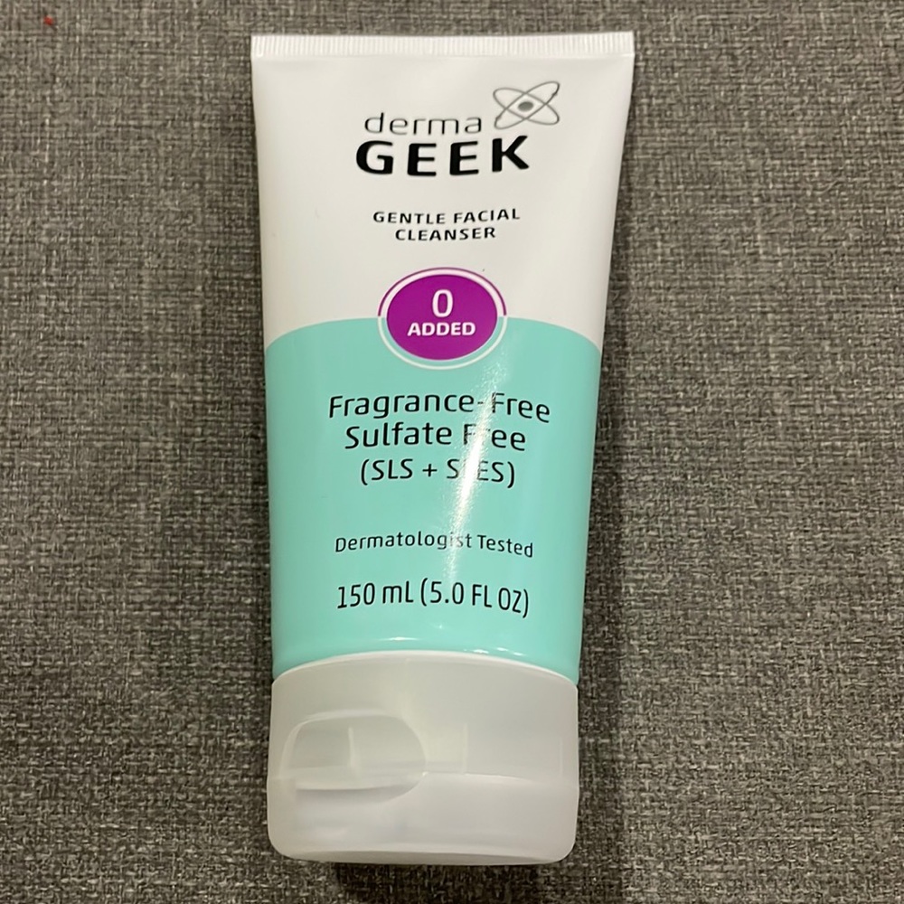 Derma Geek Gentle Facial Cleanser Fragrance Free Sulfate Free (SLS-SLES)